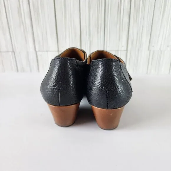 Korks by Kork-Ease Nanda Women Black Leather Ankle Booties Shoes Size 6.5M - Picture 8 of 9